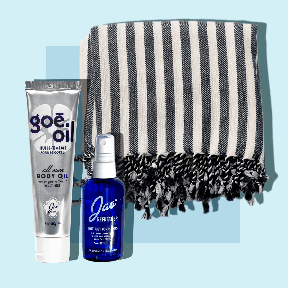 jao-apothecary-carry-on-getaway-pflegeset-hamamtuch-blau image 1