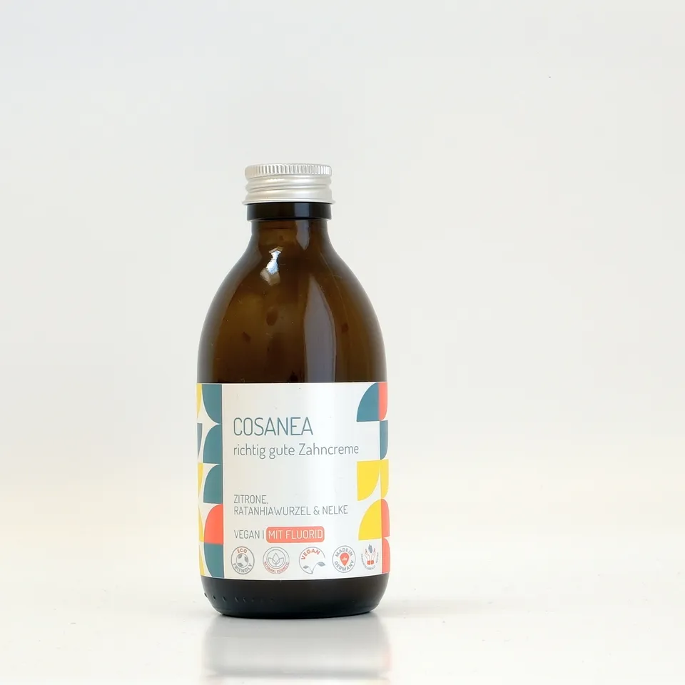 cosanea-zitrone-ratanhia-nelke-zahncreme-fluorid-250ml image 1