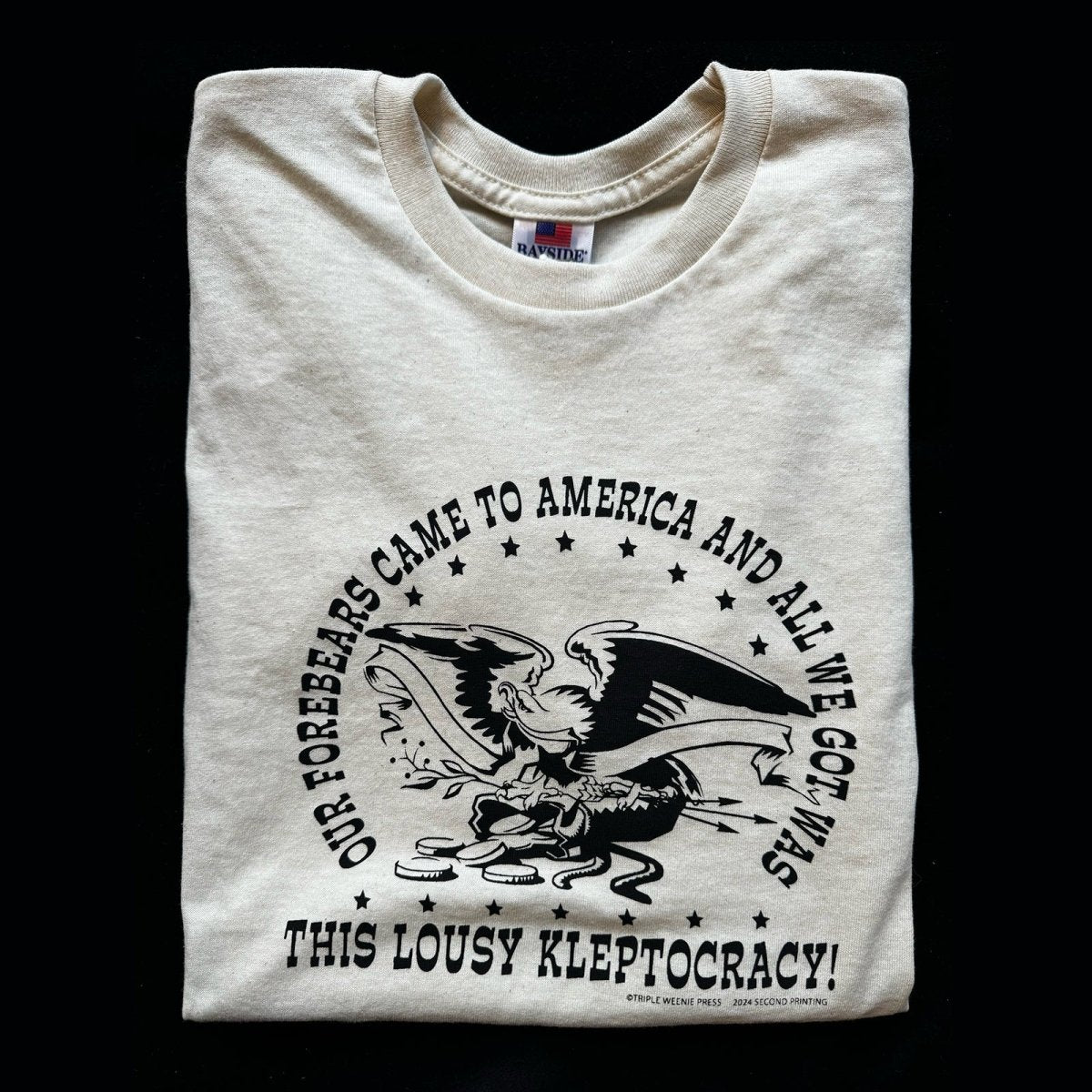 jao-clothing-kleptocracy-tee-t-shirt-gr-m-print image 3