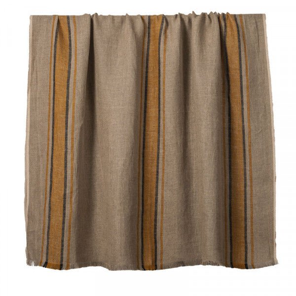jao-striped-linen-throw-wohndecke-leinen-brick image 6