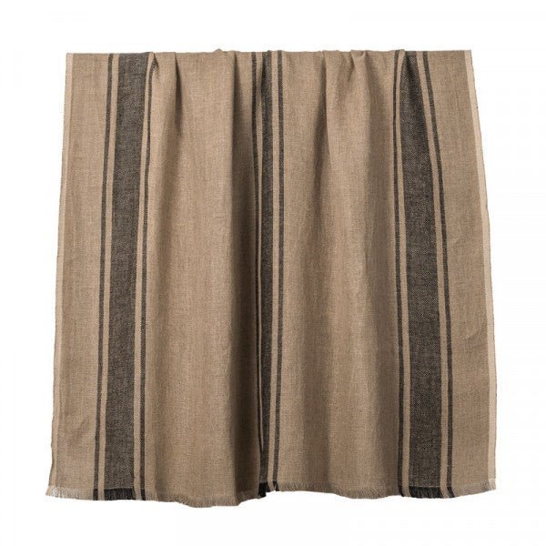 jao-striped-linen-throw-wohndecke-leinen-brick image 5