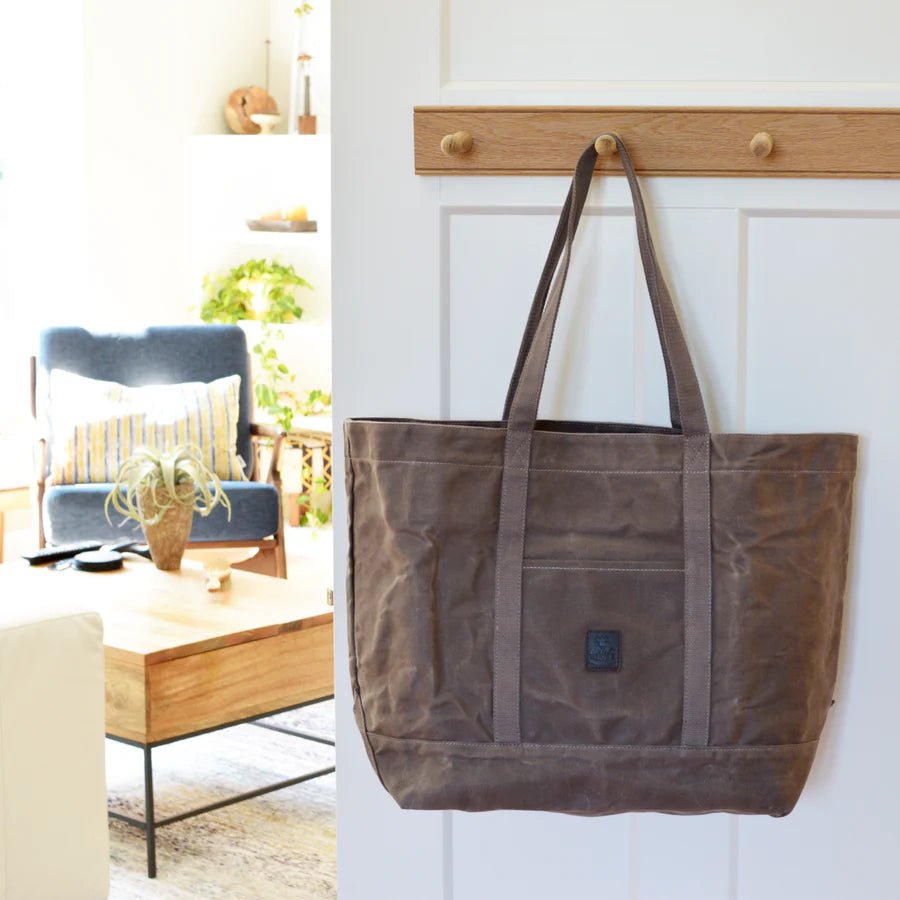 jao-brand-wax-canvas-tote-tasche-natur image 1