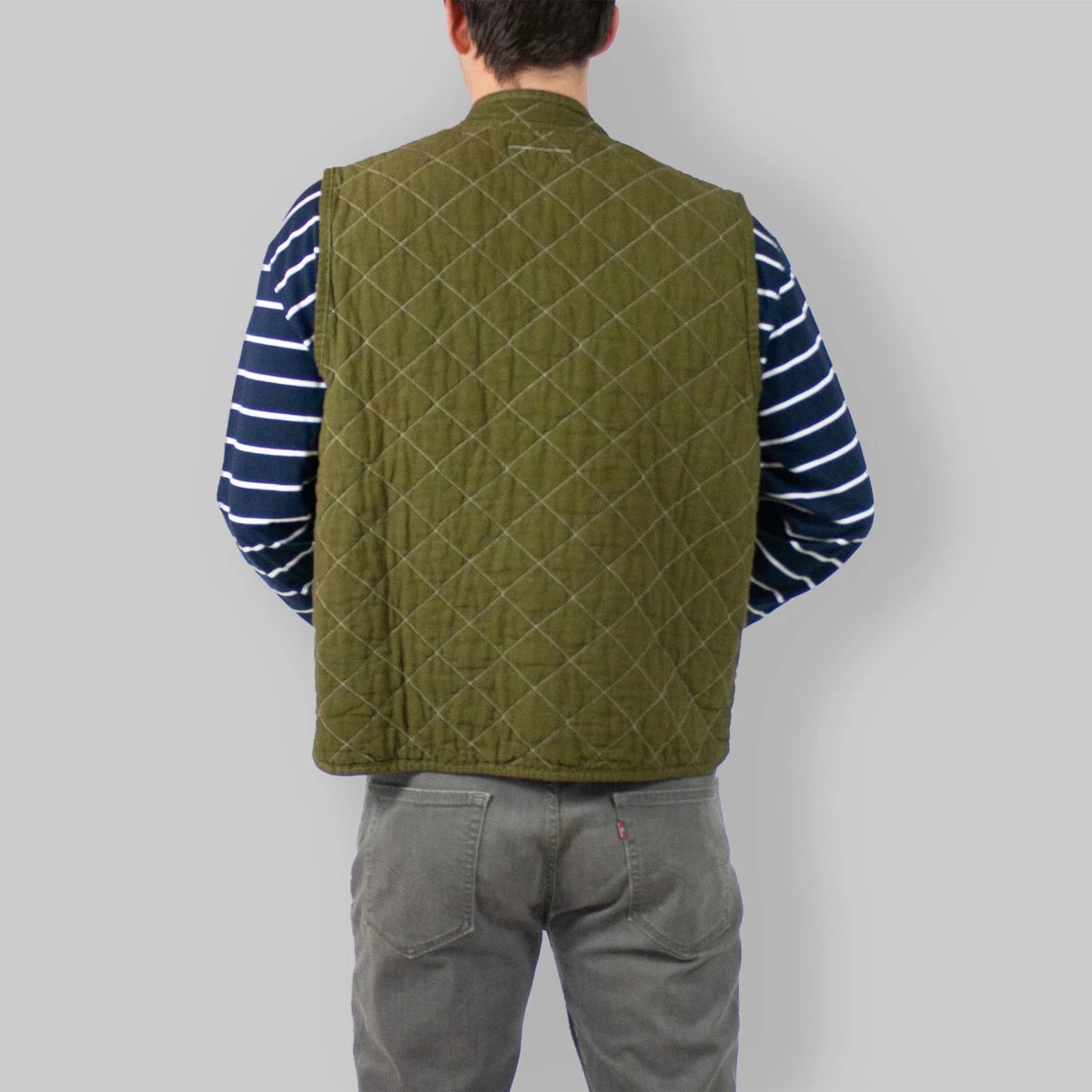 jao-quilted-snap-vest-steppweste-gr-e-m-mit-druckkn-pfen image 3