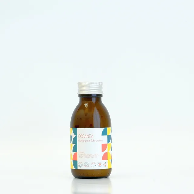 cosanea-zitrone-ratanhia-nelke-zahncreme-fluorid-90ml image 1