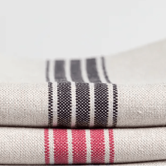 jao-brand-kitchen-provincial-stripe-serviette-stoff-rot image 3