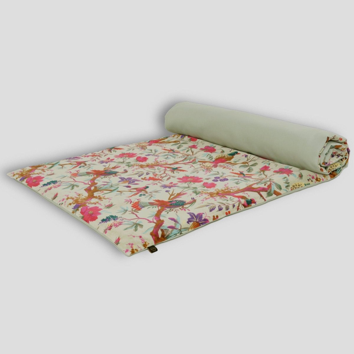 jao-brand-french-birdy-bedroll-decke-chamois-samt image 2