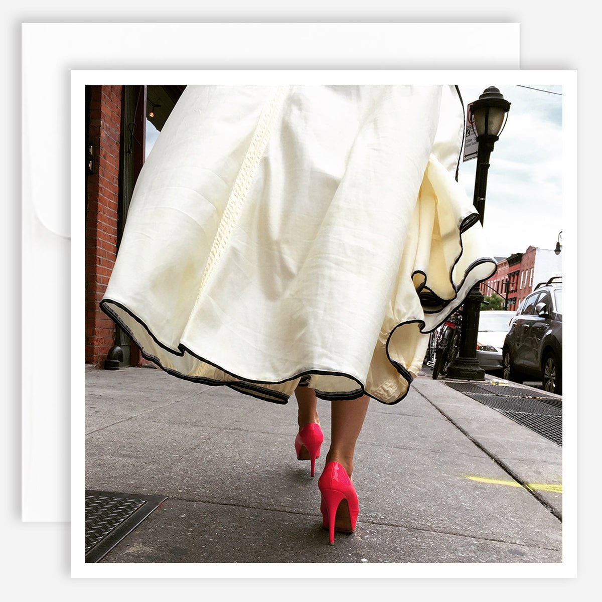 jao-note-cards-gru-karte-sexy-shoe-high-heel-motiv image 1