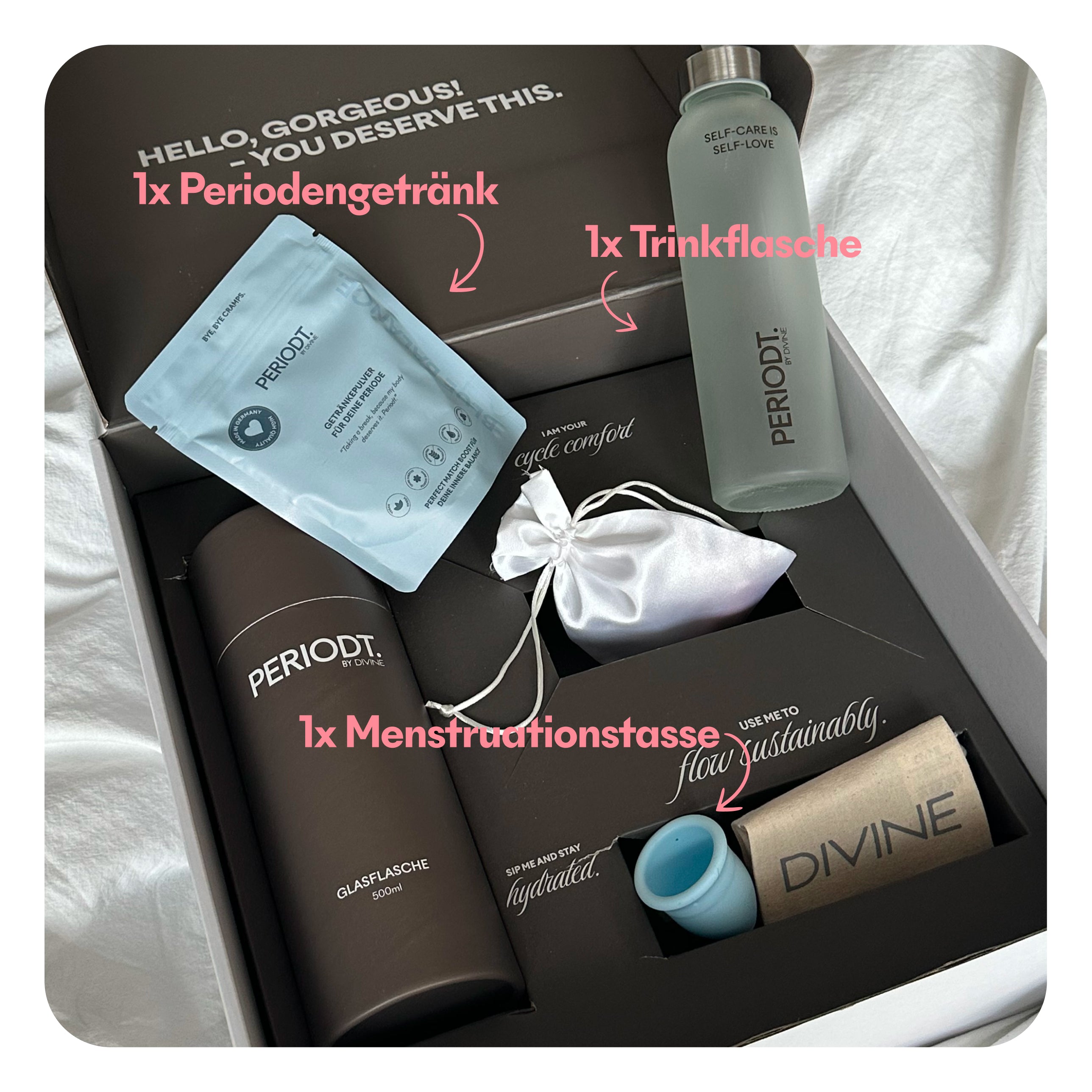 divine-starter-set-menstruationstasse-periodt-drink-flasche image 2