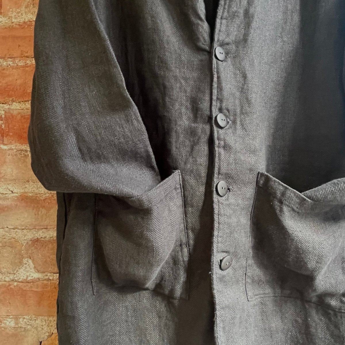 jao-clothing-4-button-chore-jacket-schwarz-gr-e-m image 2