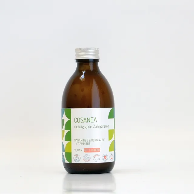 cosanea-zahncreme-minze-bergsalbei-b12-mit-fluorid-nachkauf-250-ml image 1
