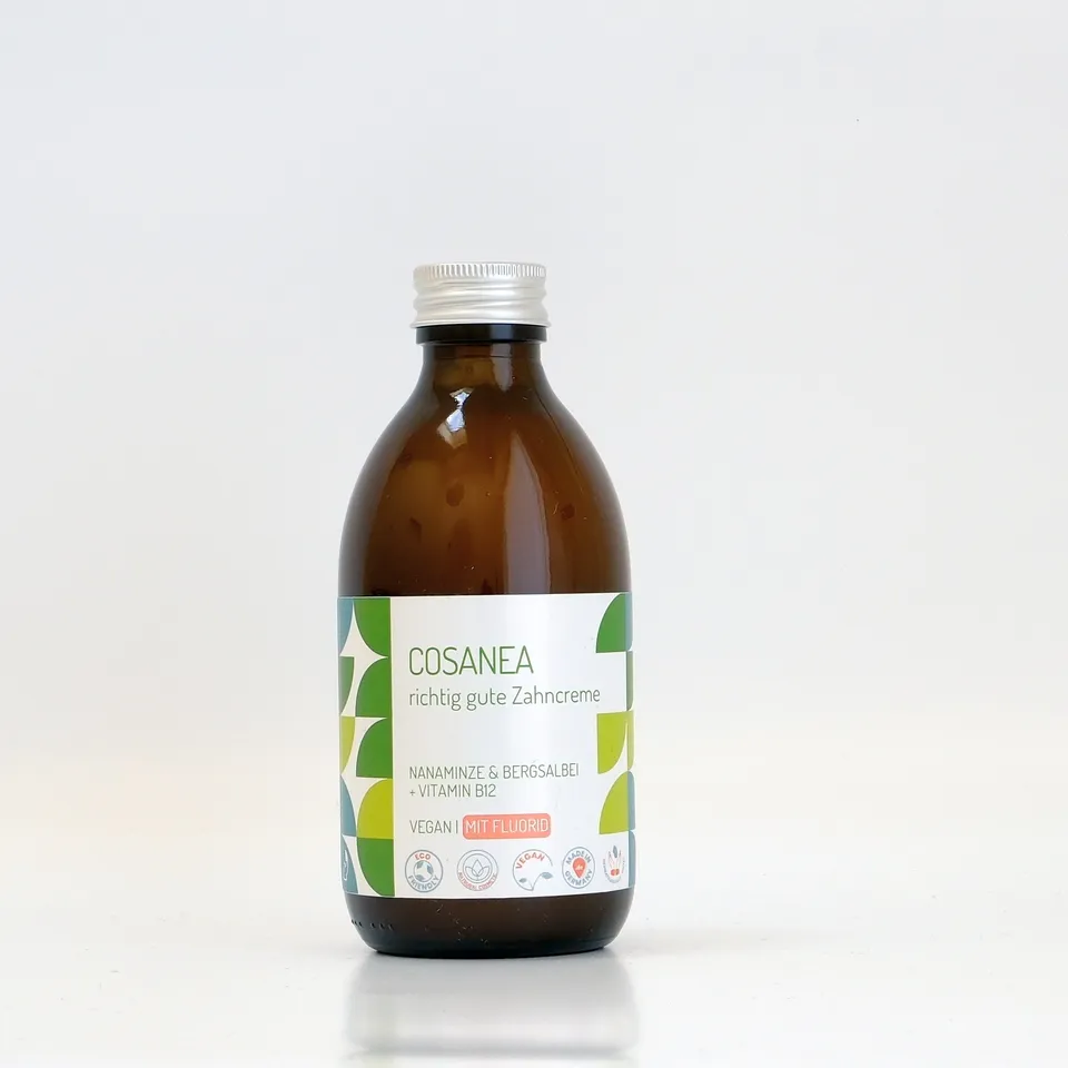 cosanea-zahncreme-minze-bergsalbei-b12-mit-fluorid-nachkauf-250-ml image 1