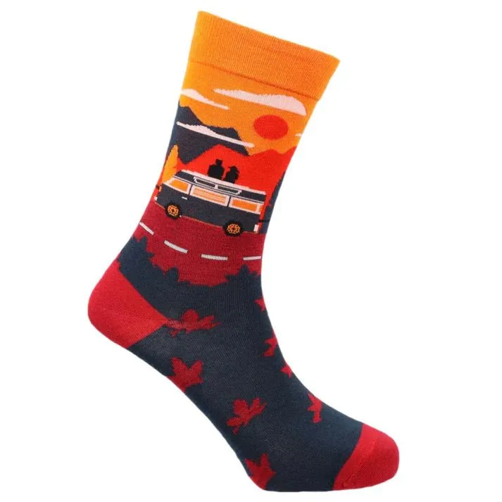 jao-clothing-nomad-bamboo-knit-socken-van-motiv-bambus image 1
