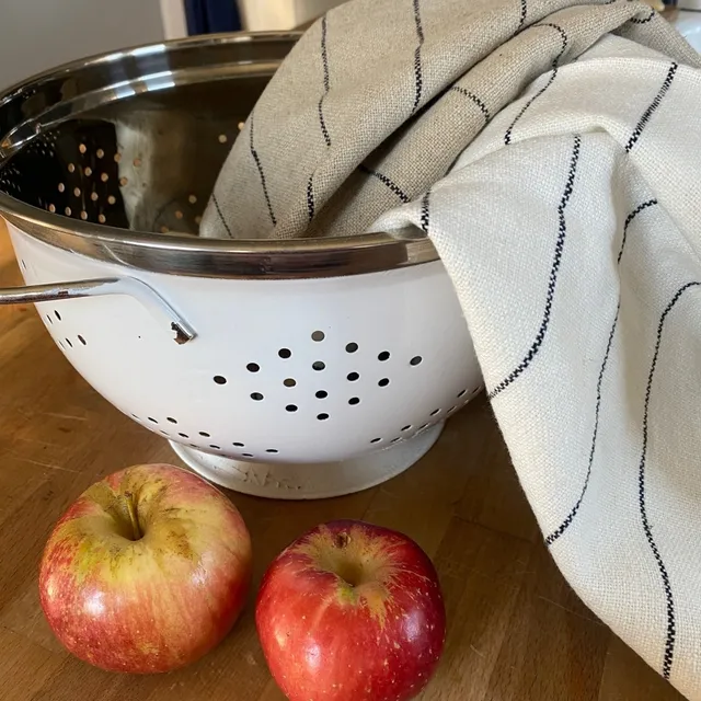jao-kitchen-stripe-dish-towel-geschirrtuch-natural-baumwolle-leinen image 1