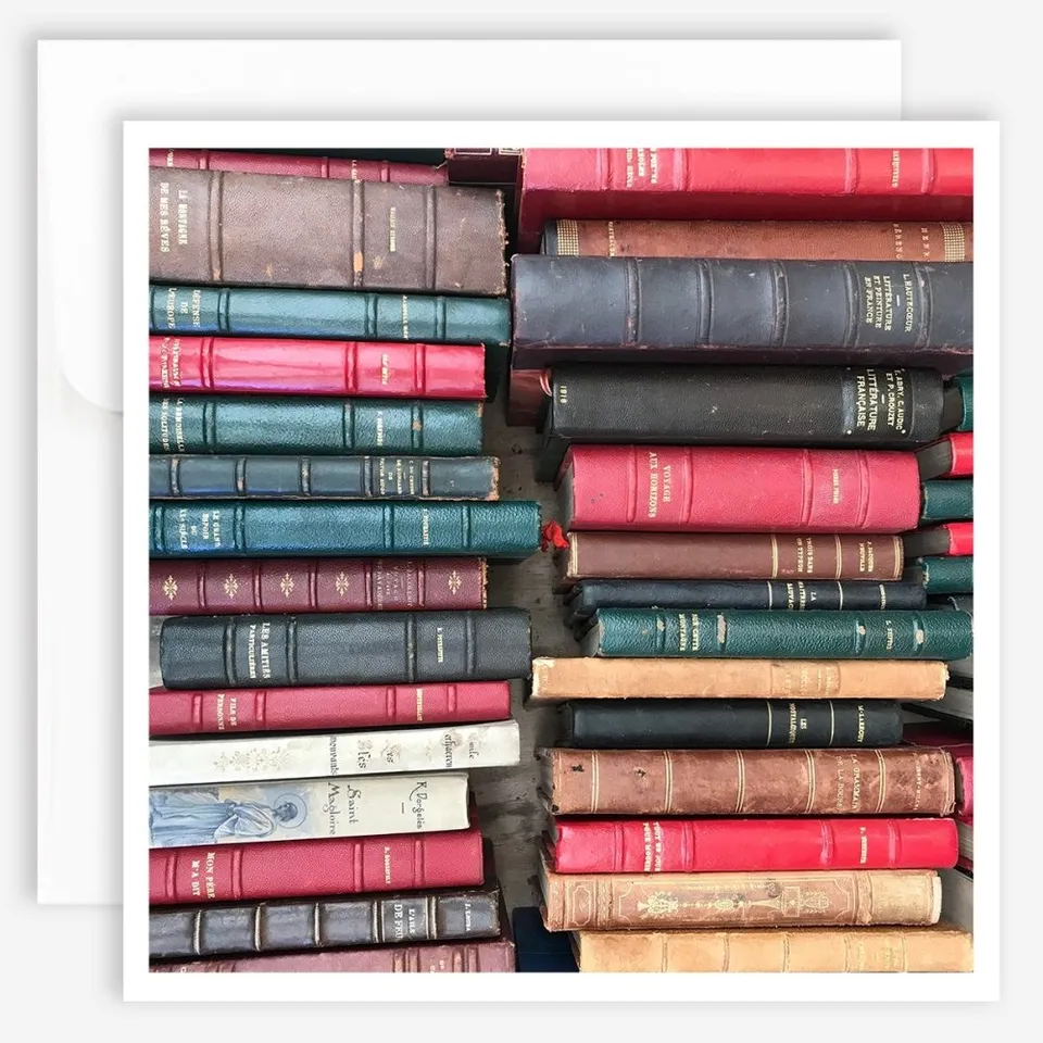jao-note-cards-books-klappkarten-b-cher-motiv image 1