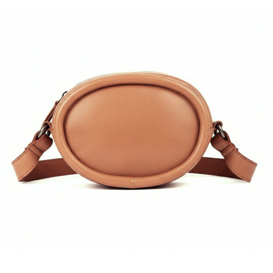 jao-brand-bags-umh-ngetasche-leder-cognac-rund image 3