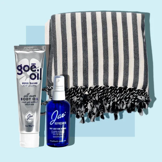 jao-apothecary-carry-on-getaway-pflegeset-hamamtuch-blau image 1