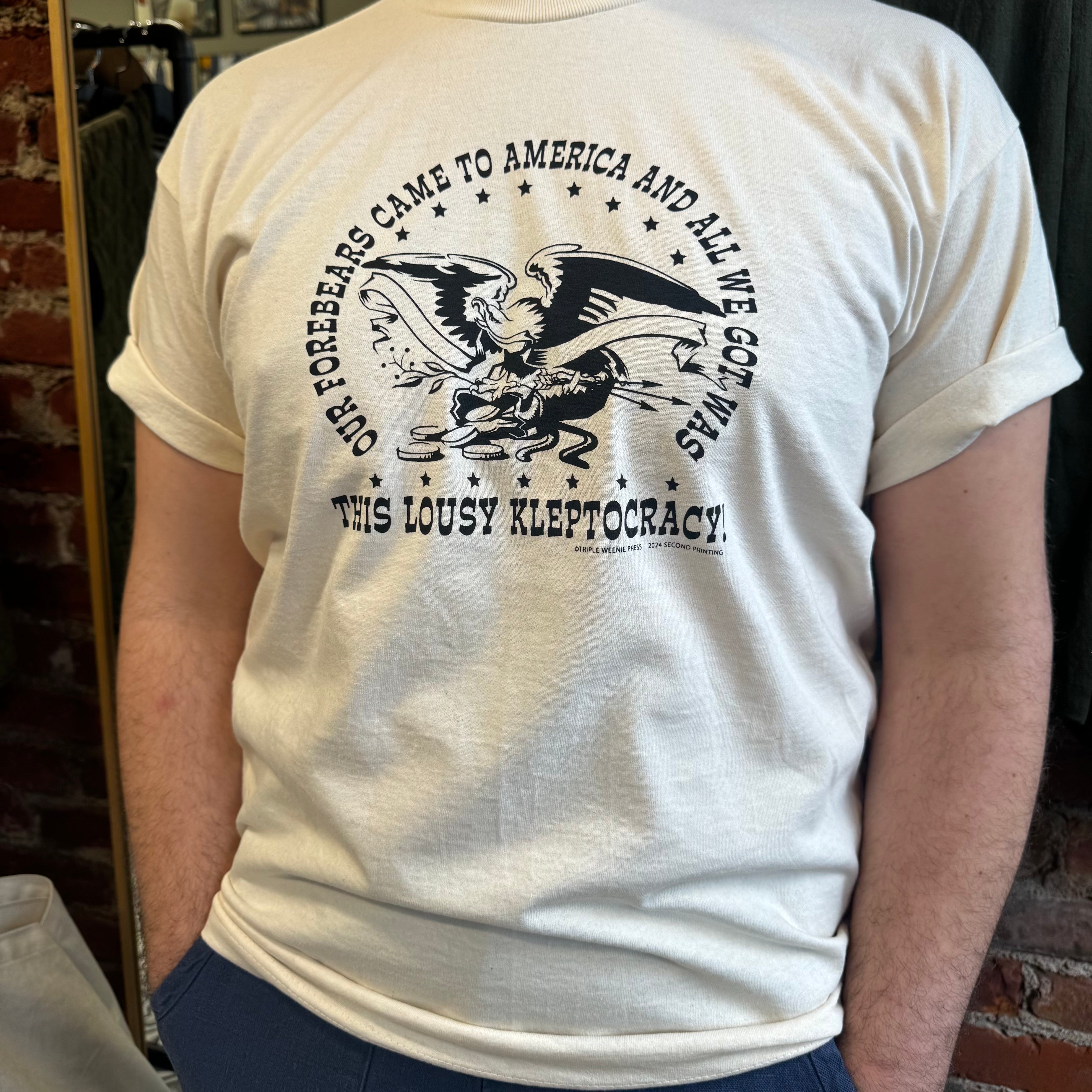 jao-clothing-kleptocracy-tee-t-shirt-gr-m-print image 2