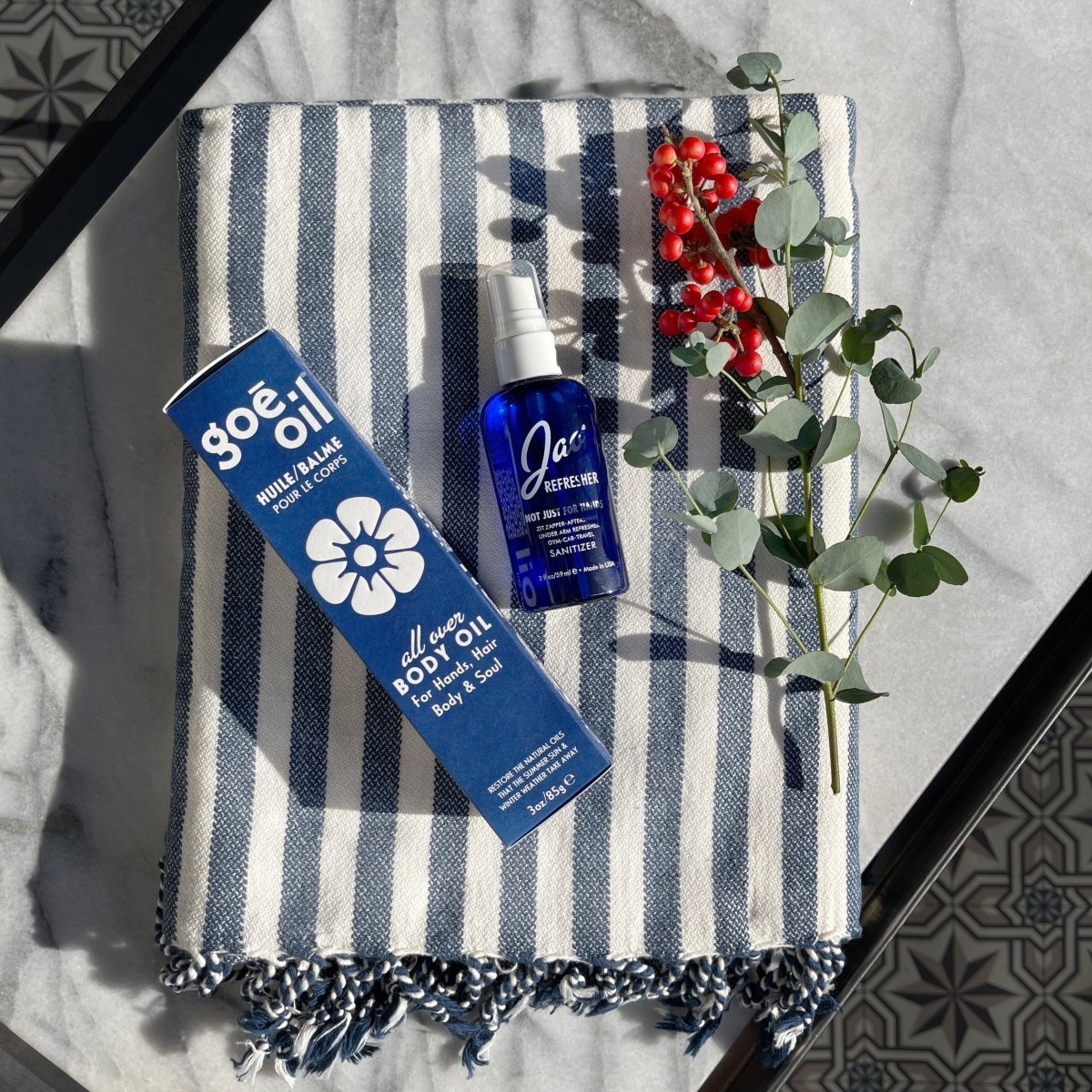 jao-apothecary-carry-on-getaway-pflegeset-hamamtuch-blau image 2