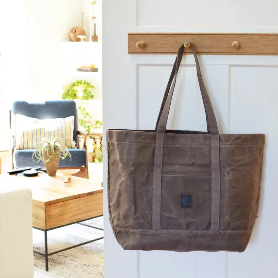 jao-brand-wax-canvas-tote-tasche-natur image 1